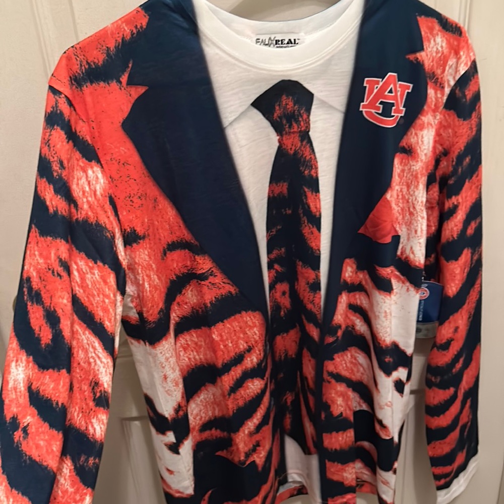 Fake Suit Shirt University of Auburn